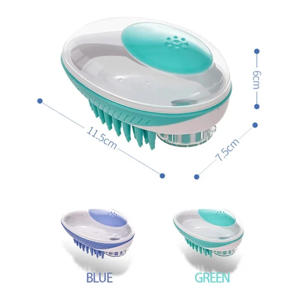 Dog Toothpaste and Bath Brush Combo for Teeth Cleaning and Grooming - Image 5