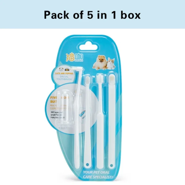 Dog Toothpaste and Brush Set for Effective Teeth Cleaning - Image 2