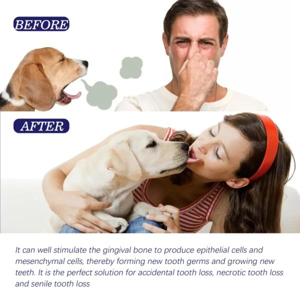 Dog Toothpaste for Oral Cleaning and Tartar Reduction with Fresh Breath - Image 4