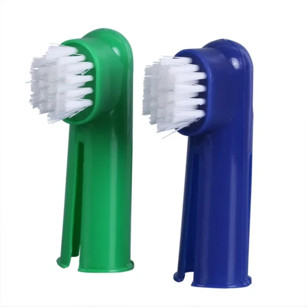 Dog Toothpaste Chicken Flavor Toothbrush Portable Travel Pet Cleaner