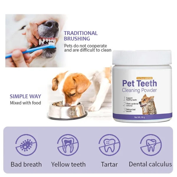 Pet Toothpaste For Cat Dog Tartar Plaque Cleaning Fresh Breath Care - Image 5