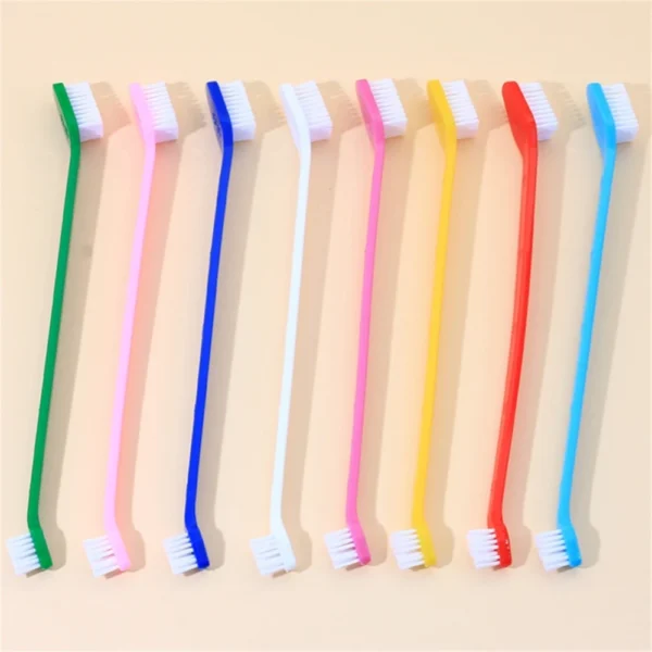 Complete Dog Toothpaste Set with Double-Headed Toothbrush for Pets - Image 5