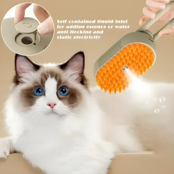 Dog Toothpaste 3 In 1 Electric Hair Removal Massage Brush Grooming - Image 3