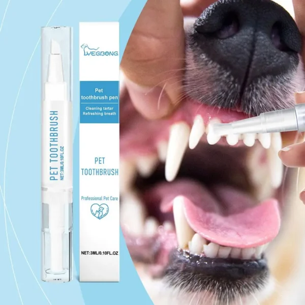Dog Toothpaste: Pet Toothbrush and Dental Care Kit. - Image 2