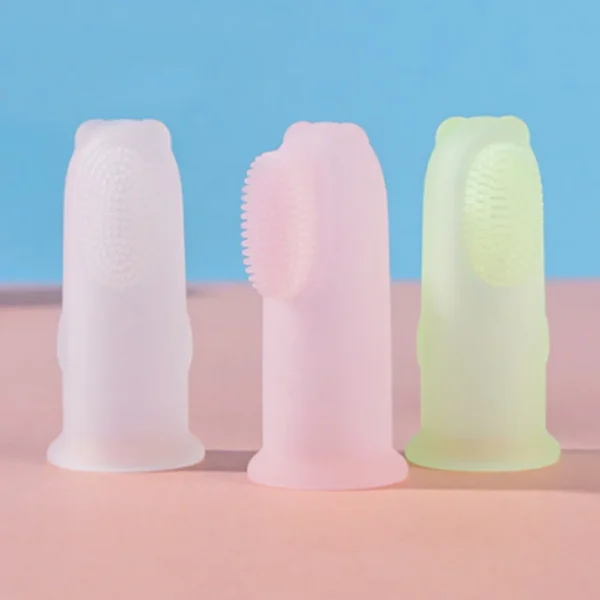 Super Soft Dog Finger Toothbrush for Teeth Cleaning with Dog Toothpaste - Image 5