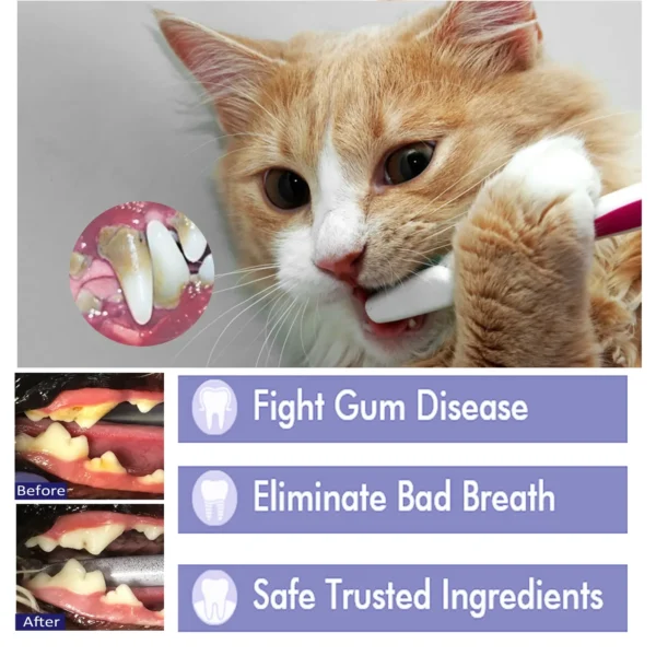 Dog Toothpaste for Oral Cleaning and Tartar Reduction with Fresh Breath - Image 5