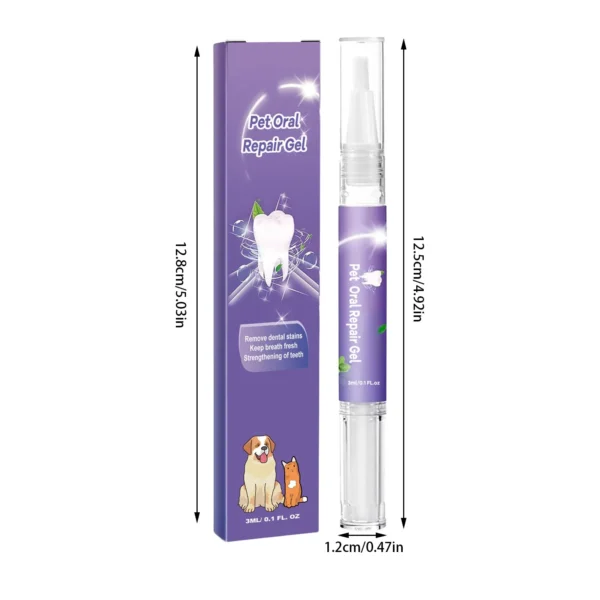 Dog Toothpaste and Oral Care Gel for Teeth Cleaning, Odor, and Stain Removal - Image 3