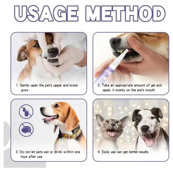Whitening Dog Toothpaste for Removing Stains and Maintaining Hygiene - Image 2