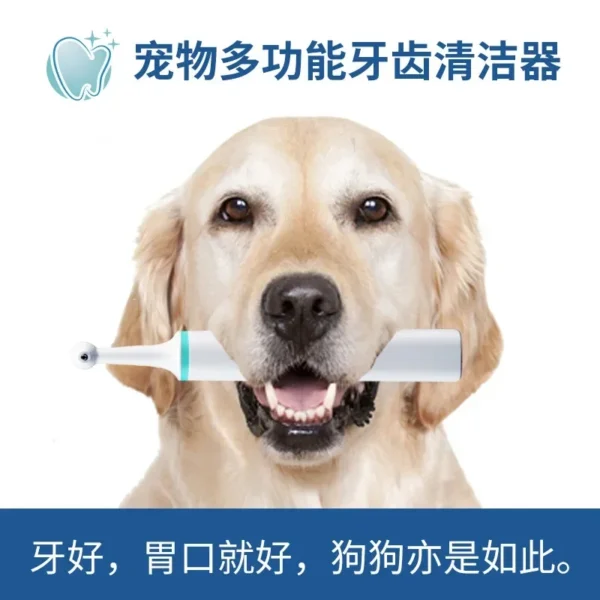 Dog Toothpaste and Electric Toothbrush Cleaner for Oral Health Care - Image 2