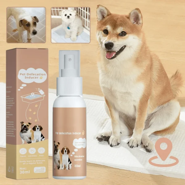 Dog Toothpaste and Potty Training Spray for Fresh Breath and Cleanliness