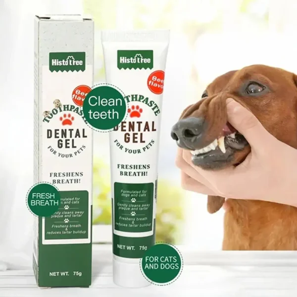 Dog Toothpaste Cleaning Kit for Dental Health and Plaque Control - Image 2