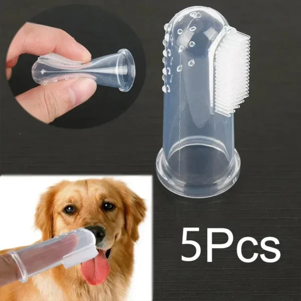 Soft Silicone Dog Toothpaste for Removing Tartar and Plaque Buildup