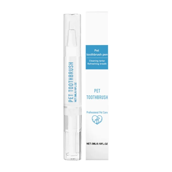 Pet Toothbrush Pen For Dogs And Cats Teeth Cleaning Tool Fresh Breath - Image 2