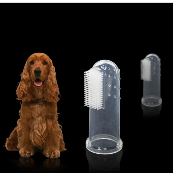Dog Toothpaste and Silicone Finger Cots for Complete Oral Care - Image 2