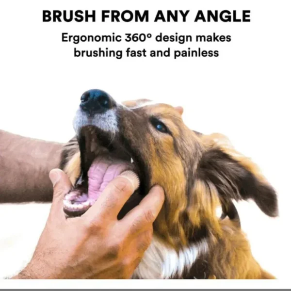 Dog Toothpaste and Silicone Finger Cots for Pet Teeth Hygiene - Image 2