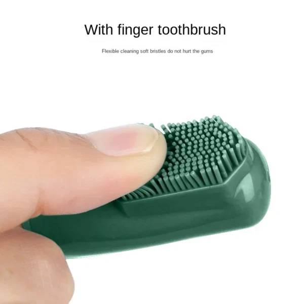 Dog Toothpaste and Silicone Finger Cots for Pet Teeth Hygiene - Image 4