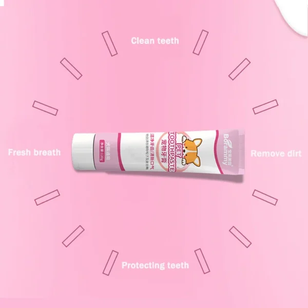 120g Pet Toothpaste For Dogs And Cats Oral Cleaning And Dental Care - Image 2