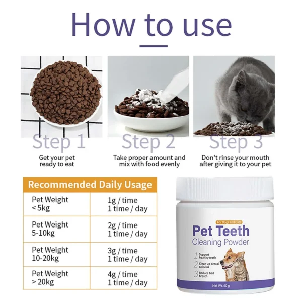 Pet Toothpaste For Cat Dog Tartar Plaque Cleaning Fresh Breath Care - Image 4