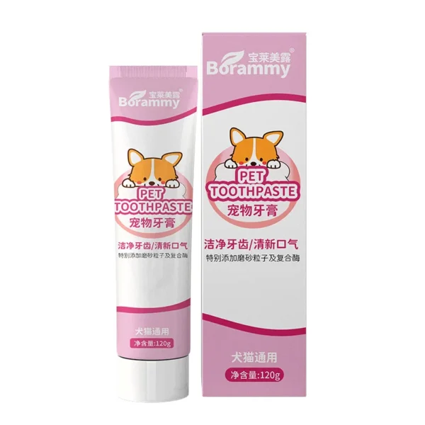 120g Pet Toothpaste For Dogs And Cats Oral Cleaning And Dental Care - Image 3