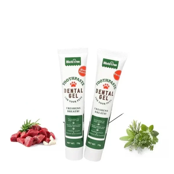 Dog Toothpaste: Vanilla & Beef Flavor for Dogs and Cats - Image 4