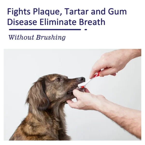 Dog Toothpaste for Oral Cleaning and Tartar Reduction with Fresh Breath - Image 3