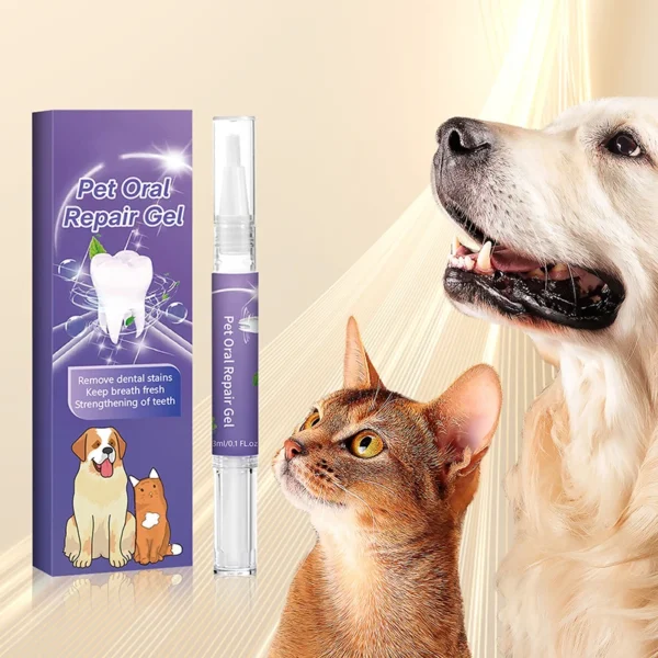 Dog Toothpaste and Teeth Cleaning Pen for Plaque Removal and Oral Health