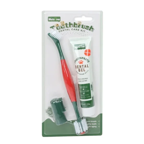 Dog Toothpaste and Silicone Finger Cots for Pet Teeth Hygiene - Image 5